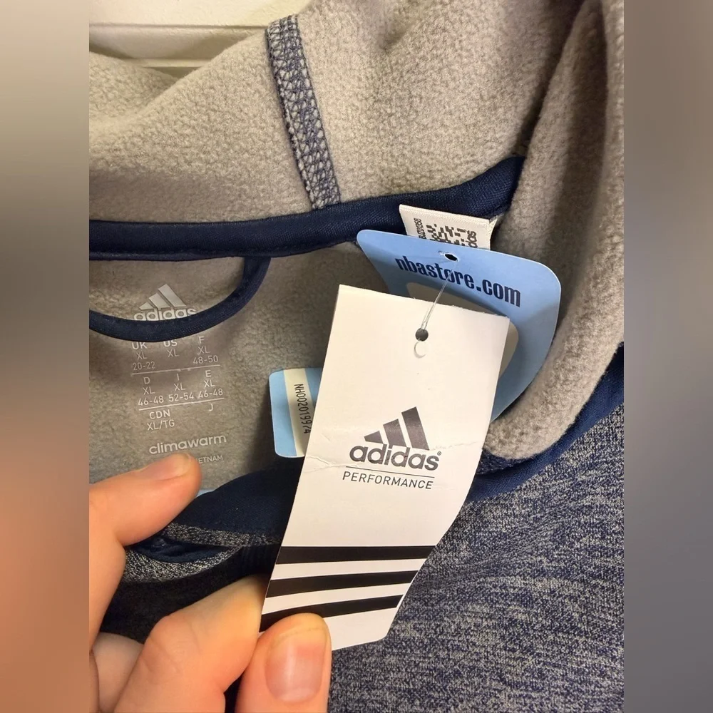 Mens Adidas Dallas Mavericks NBA Hoodie NWT
